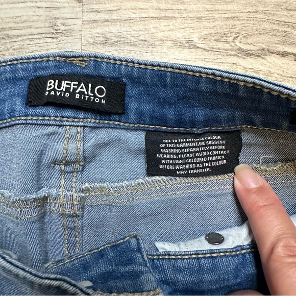 💝Buffalo Jess Rip & Repair Mid-Rise Skinny Women's Jean Size 4 / 27 - Picture 5 of 15